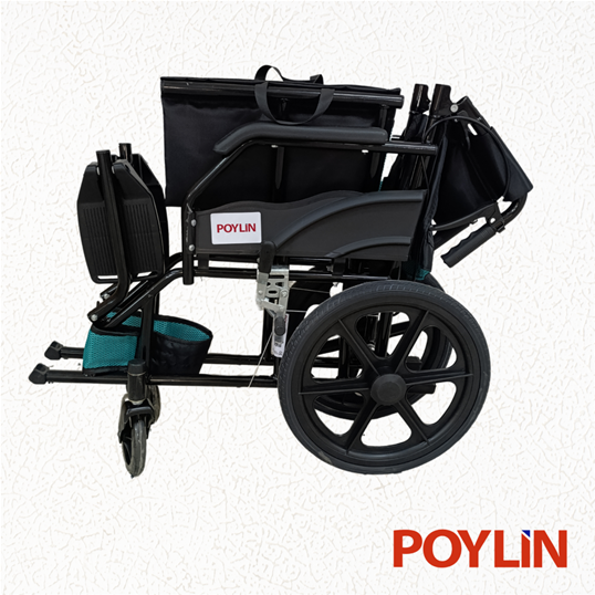 Poylin P805 Refakatçi Manuel Tekerlekli Sandalye